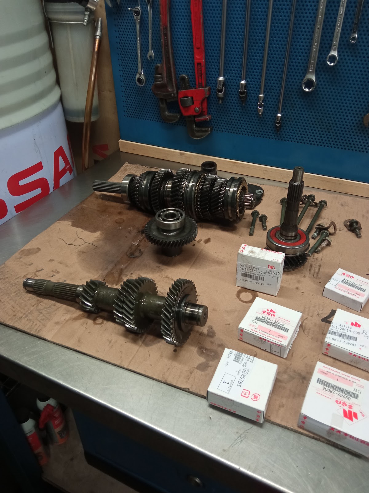 Riparazione cambio meccanico